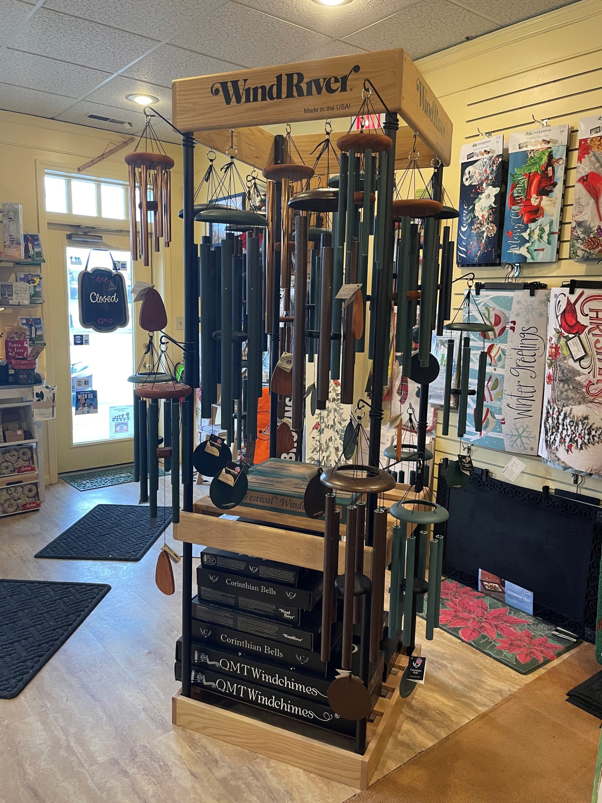 Wind Chimes at the bird store